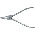 Stahlwille Tools Circlip plier, outside, SizeA 1 L.140mm tool tip-d.1, 3mm head mattchrome plated handles 65454001